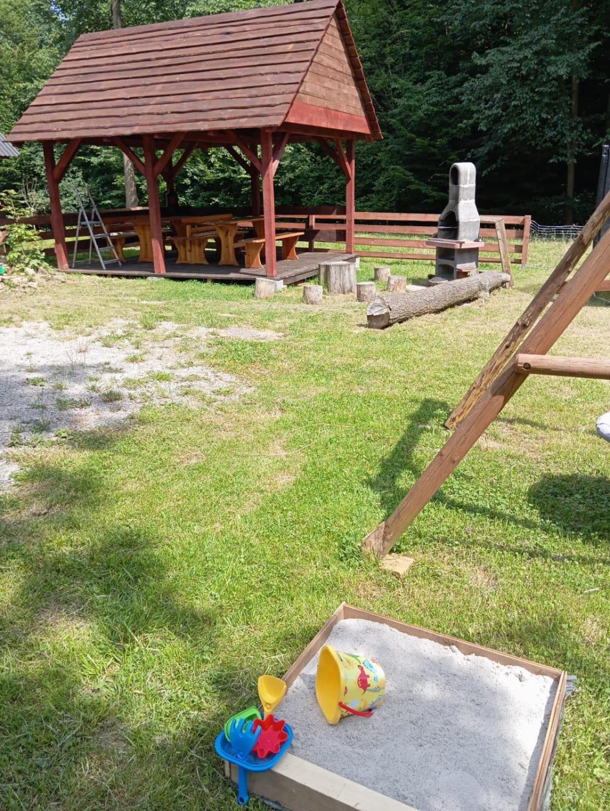 Domek Caloroczny Zagroda Mlynski Sułkowice Exteriér fotografie